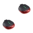 thumbnail image 2 of VONKY 1/2/3/5 5 LED Cycling Bike Flash Taillight Rear Tail Lamp Road Warning Lamp Red line 80*70*35mm 2PCS, 2 of 4