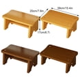 thumbnail image 3 of VONKY Safe Foot Stool - Anti-skid Bottom Humanized Angles Smooth Line No Burr Footstool Home Low Stool Original, 3 of 6