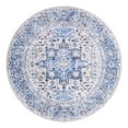 thumbnail image 2 of Unique Loom Yara Collection Area Rug - Sunil (7' 10" Round Royal Blue/Blue), 2 of 6