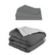 thumbnail image 1 of Edredón Dos vistas Individual Rogga Gris Oxford - Gris Perla + Sábanas Basic, 1 of 8