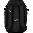 thumbnail image 3 of Mochila Rawlings LEGION 2.0 para Jugador de Béisbol/Softbol Negra, 3 of 7