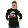 thumbnail image 4 of Im Cupids Arrow Funny Valentines Day Women's Long Sleeve T Shirt Brisco Brands S, 4 of 6