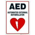 thumbnail image 1 of AED Sign, Automated External Defibrillator Sign,, 1 of 5