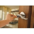 thumbnail image 6 of Kwikset Smartkey Tustin Entry Leverset Satin Nickel, 6 of 7