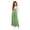 Green, variant on Coerni Tween Girls Overall Dresses Summer Solid Casual Wide Straps Maxi Dress Kids Suspender Flowy Sundress Beach Vacation