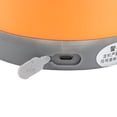 thumbnail image 3 of BOKYAN 2L Portable Thermal Cooker Pot Stainless Steel Mini Constant Temperature Food Warmer Lifting Pot for Office Travel Orange (10.2 in / 26 cm), 3 of 9