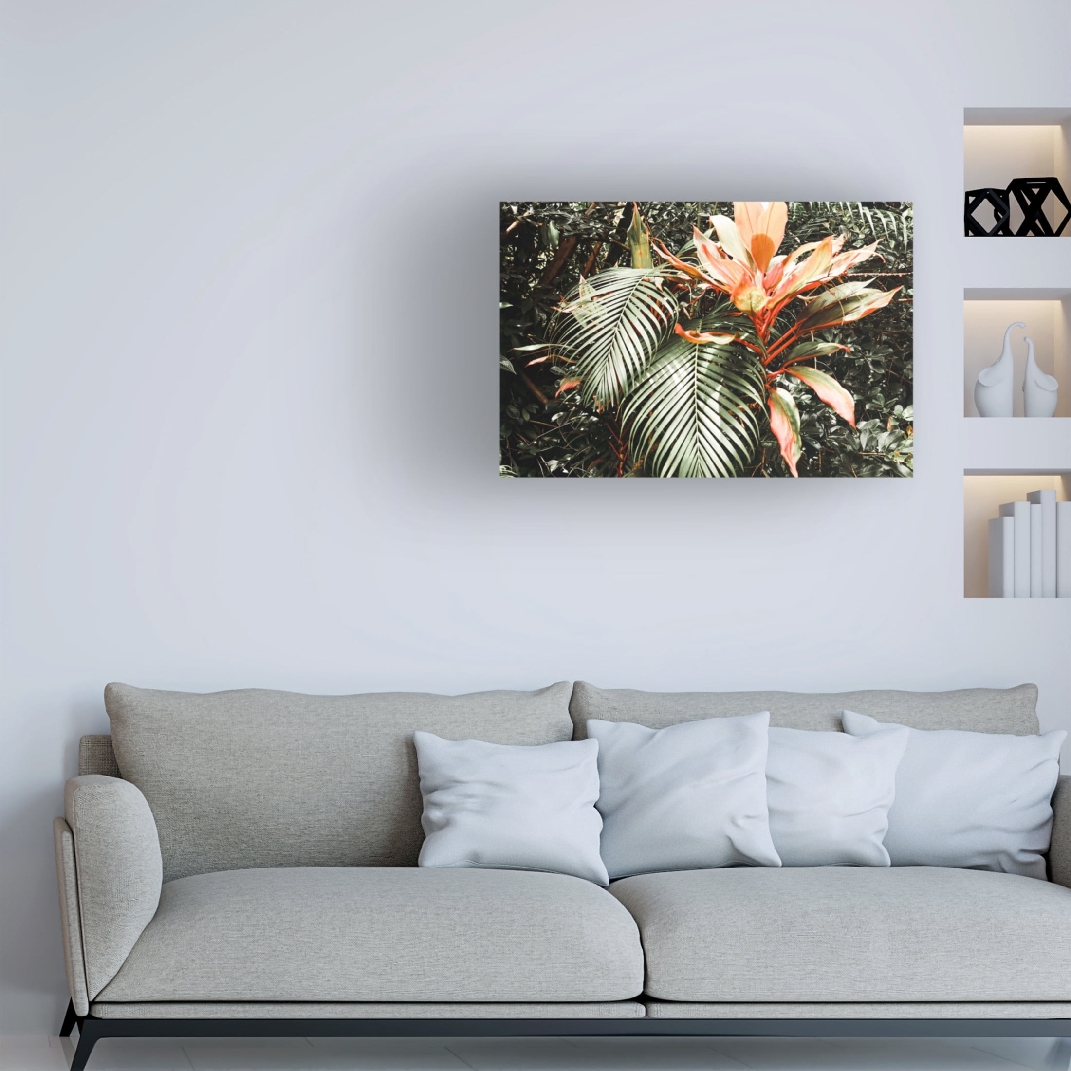 Canvas Wall Art - Krista Broadway 'Bristol' Wall Art for Living Room, Bedroom, or Office Décor by Trademark Fine Art - 47 x 30 Inches