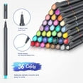 thumbnail image 2 of DAMAIE 36 Journal Planner Pens Set, Colorful Pens Fine Tip Markers Fine Point Drawing pens, Porous Fineliner Pen for Bullet Journaling Writing Note Taking Calendar Coloring Art Office School Supplies, 2 of 8