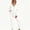 White, variant on Women 2 Piece Outfits Sweatsuit Full Zip Hooded Sweatshirt Jacket Jogger Pants Casual Loose Tracksuit Set with Pockets for Workout Jogging Daily Street Going‑out Wear White L