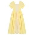 thumbnail image 3 of Girls' Fairy Tale Princess Dress Christmas Cosplay Dress Up Belle/Cinderella/Snow White Costumes, 3 of 7