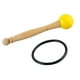 thumbnail image 2 of Cuenco para cantar, mazo, mango de madera, cabeza de goma, palo de percusión de sonido hermoso y transparente con anillo de goma, 2 of 8
