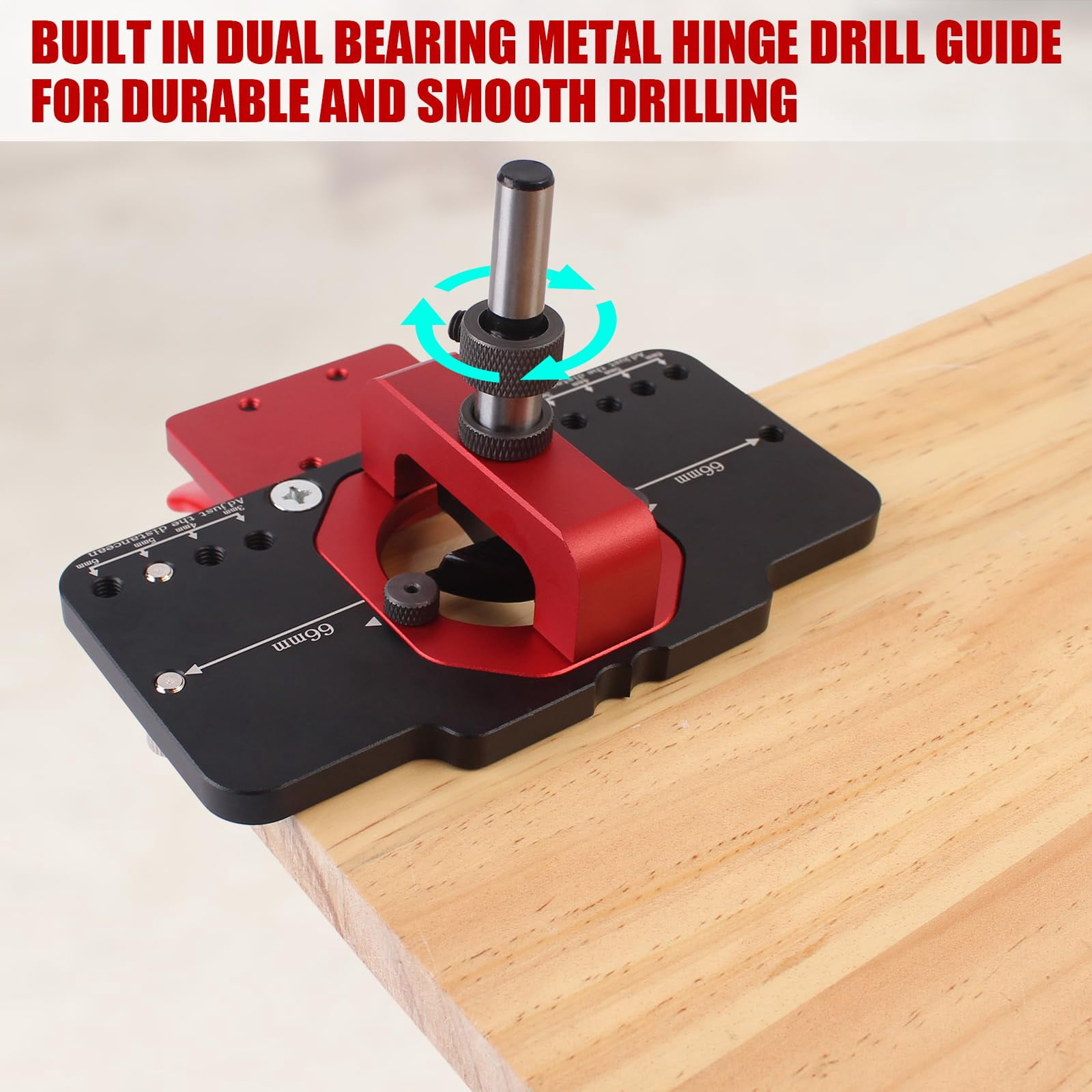 35mm Metal Concealed Hinge Jig Hole Drilling Jigs With Quick Clamp  Dust Vacuum Adapter Door Guide For Woodworking Cabinet Hinges Mounting Tool
