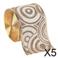 thumbnail image 1 of Cintas decorativas navideñas,Cinta navideña para envolver regalos,2 metros,Cinta decorativa de satén decorativa navideña,Cinta de envoltura portátil Cinta para árbol de Navidad,Cinta de, 1 of 8