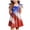 A1-Red, variant on CAUYDY Baby Girls 4th of July Dress Toddler Girl Outfit Kids Patriot Fourth of July Independence Day Clothes Flag Print Strap Casual Summer Smocked Sundress (Sizes 1-2 Years,Sky Blue)
