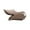 Brown, variant on Duckbill Dog Muzzle Soft Silicone Mouth Cover, Anti-Biting Mask for Small Medium Dogs, Breathable Adjustable Snout Guard, 6-9 Inches