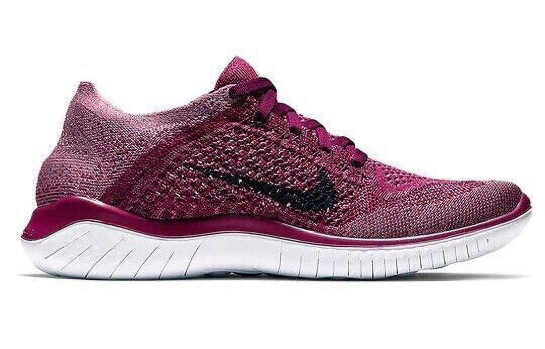 nike free rn flyknit burgundy