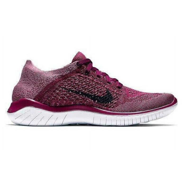 Nike Free RN Flyknit 2018 942839-600 Women's Raspberry Red Running