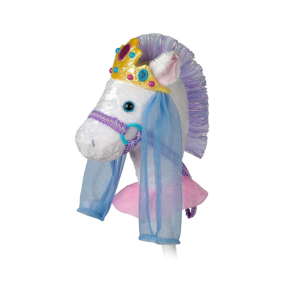 mary meyer fancy prancer stick horse, princess pony, 33inches