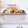thumbnail image 3 of 6 PCS Full-Size 6inch Deep Stainless Steel Steam Table Pans Hotel Food Prep Pans for Home, Cafeterias, 3 of 24