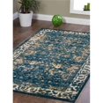 thumbnail image 1 of Get My Rugs MX0015M0003A15 8 x 10 ft. Machine Woven Polypropylene Area Rug, Turkish Oriental - Blue, 1 of 1