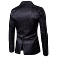 thumbnail image 3 of Edvintorg Men Suit Blazer Sets Slim 2-Piece Suit Blazer Business Wedding Party Jacket Coat & Pants Fashion Suits for Men 2025, 3 of 6