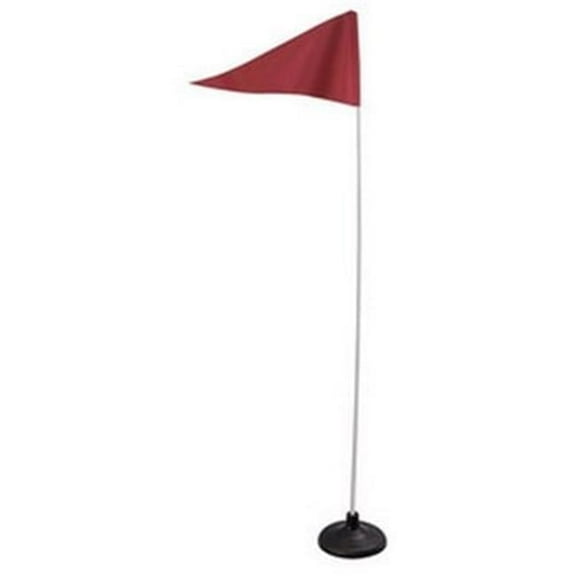 Premium Corner Flags, Red - Set of 4