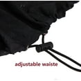 thumbnail image 5 of Wealers Compact Adjustable Hood Light weight Thin Polyester Rain Coats,(Adult), 5 of 7