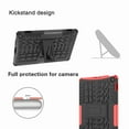 thumbnail image 6 of Allytech Fire Max 11 Case, Rugged Case for Amazon Kindle Fire Max 11 Tablet (13th Gen, 2023 Release) 11", Heavy Duty Protection Dual Layers Shockproof Bumper Hard Shell Cover for Fire Max 11 - Red, 6 of 7