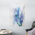 thumbnail image 1 of Watercolor Flower Decor Wall Hanging Tapestry, Floral Background with Pretty Irises in Fresh Colors Nature Earth Spirit, Bedroom Living Room Dorm Accessories, 40 X 60 Inches, by Ambesonne, 1 of 1