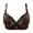 Coffee, variant on Utoimkio Bras for Women Woman's Comfortable Lace Breathable Bra Underwear No Rims