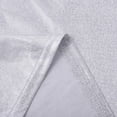 thumbnail image 5 of Women's Solid Color Reflective Shiny Metallic Round Neck Long Sleeve Top T Shirt, 5 of 7