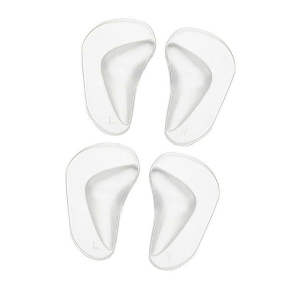 NestledNature 2 Pairs/Set Orthotic Silicone Feet Foot Arch Support Cushion Shoe Insoles Pads, Arch Support Pads, Orthotic Support For Relieve Pressure And Foot Pain, Women Men