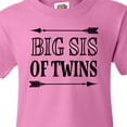 thumbnail image 4 of Inktastic Big Sis of Twins Sister Announcement Youth T-Shirt, 4 of 5