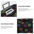 thumbnail image 5 of Balery Luggage Cover Rainbow Snowflake Print Suitcase Covers for Luggage Elastic Washable Suitcase Protector Fits 18-32 Inch Luggage-Large, 5 of 9