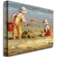 thumbnail image 3 of Trademark Fine Art "At the Beach" Canvas Art, 3 of 3