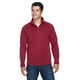thumbnail image 1 of Jersey de adulto Bristol Fleece Quarter-Zip RED HEATHER L Devon & Jones DG792, 1 of 1