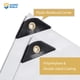 thumbnail image 2 of Tarp GUARD SHIELD, 6 x 9 m, blanco, 20 mm, impermeable, resistente, 2 of 8