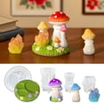 thumbnail image 2 of MOMOJIA Pack of 4 Multifuntional Mushroom Shape Silicone Mold for Ornaments Festival, 2 of 10