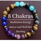 thumbnail image 3 of Pulsera de cristal, joyería, ojo de tigre natural, aguamarina, quercetina, pulsera de piedra natural con línea elástica, 3 of 6