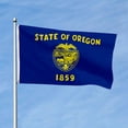 thumbnail image 2 of Aihccy Oregon State Flag with Brass Grommets Size - 3x5Ft, 2 of 3