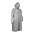 thumbnail image 4 of MERIGLARE Imperméable à Capuche Mode Poncho de Pluie pour Adultes Cyclisme Sport Extérieur Gris, 4 of 9
