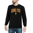 thumbnail image 3 of Men's Colosseum Black Arizona State Sun Devils Arch & Logo Crew Neck Sweatshirt, 3 of 4