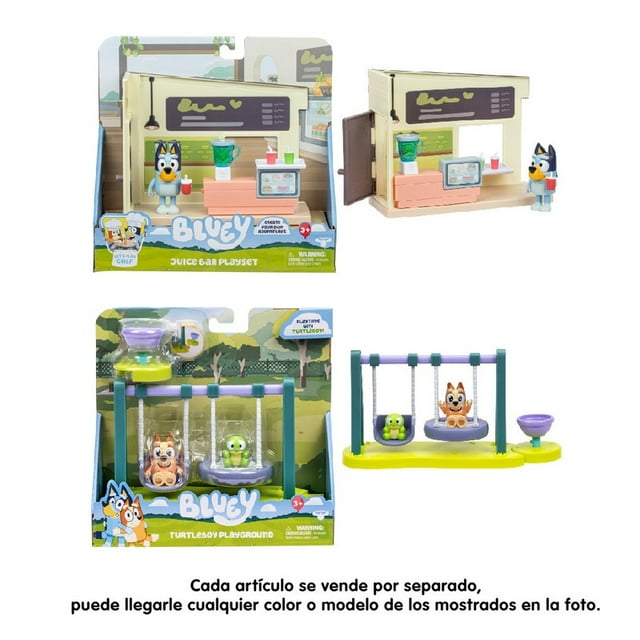 Heladería de Juguete Bluey Set de Juego con accesorios. Varios modelos 1 pieza.