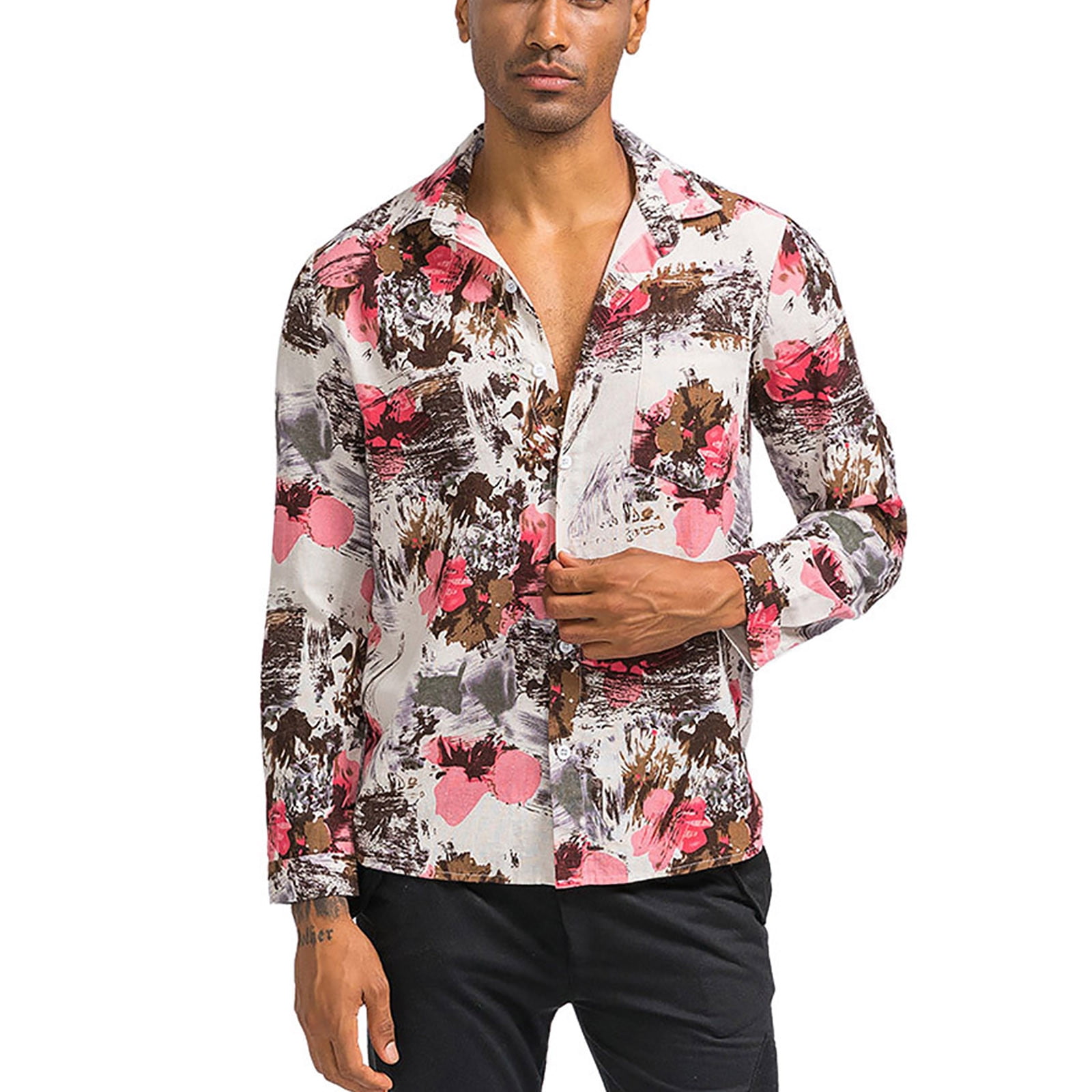 printed full sleeve shirts for mens