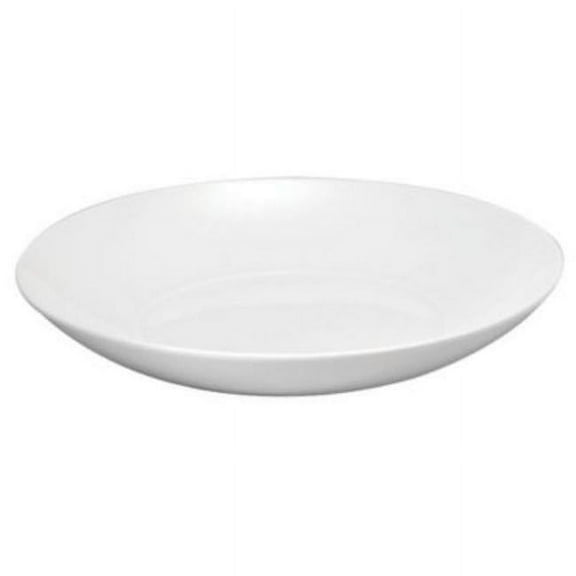 Oneida R4020000159 11.312 in. Fusion Deep Bright White Plate