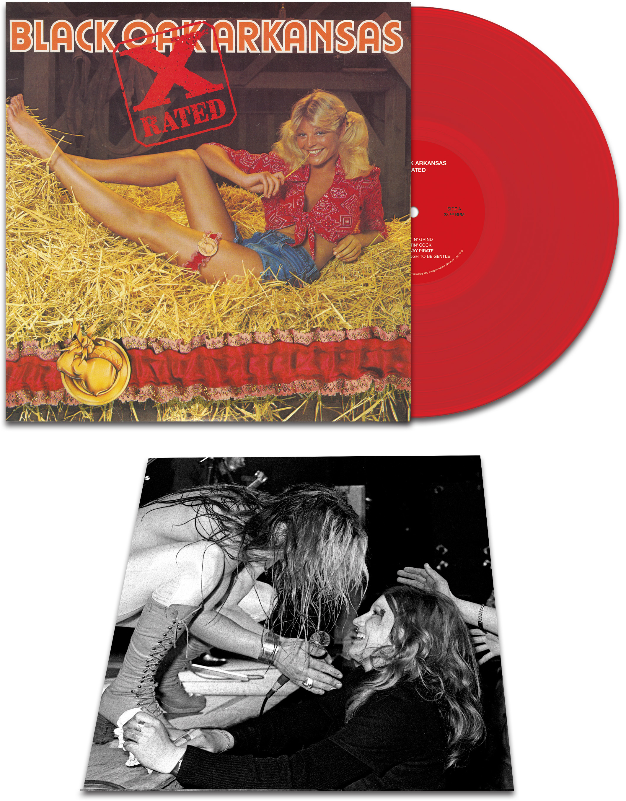 Black Oak Arkansas - X Rated - Red - Music & Performance - Vinyl