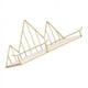 thumbnail image 4 of Estanterías de madera para pared, estanterías de almacenamiento, estanterías de alambre de madera dorado, 4 of 6