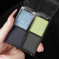 thumbnail image 5 of Mgl Cool Powder Ink Eyeshadow Tray Two Tone Pearlescent Sweet Cool Punk Dark Lazy Eyeshadow, Makeup Eye Shadow, 5 of 5