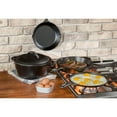 thumbnail image 3 of Lodge Manufacturing 233972 10.5 in. 5 qt. Seasoned Cast Iron Set - 5 Piece, 3 of 5
