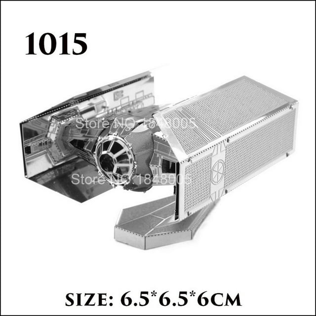Casse-Tête 3D Star Wars R2D2 X Wing Fighter Millenium ATAT BB8 Kits de Modèles DIY Découpe Laser Assembler Casse-Tête Cadeau Jouets Adultes Enfants